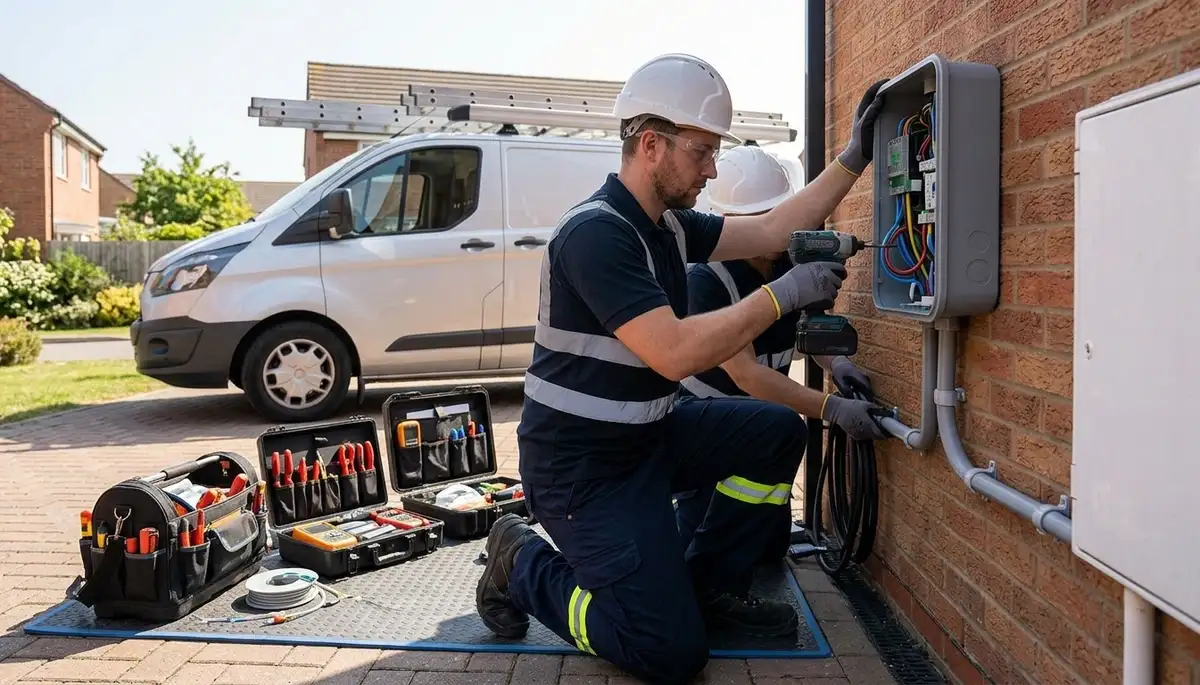 EV charger installation service for Littleton, CO homeowners by a licensed electrician