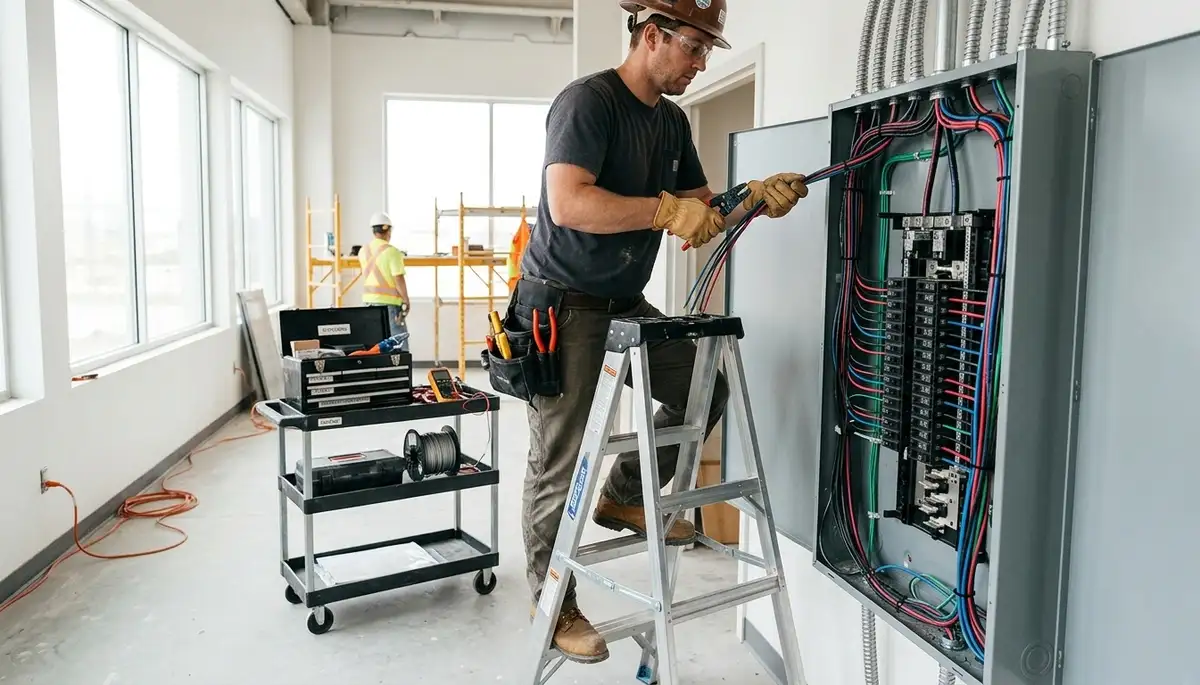 Electrical wiring service for Littleton, Colorado homes by a professional electrician