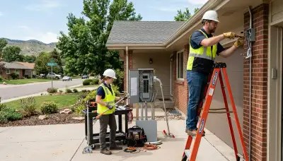 Electrician providing electrical services in Littleton, Colorado
