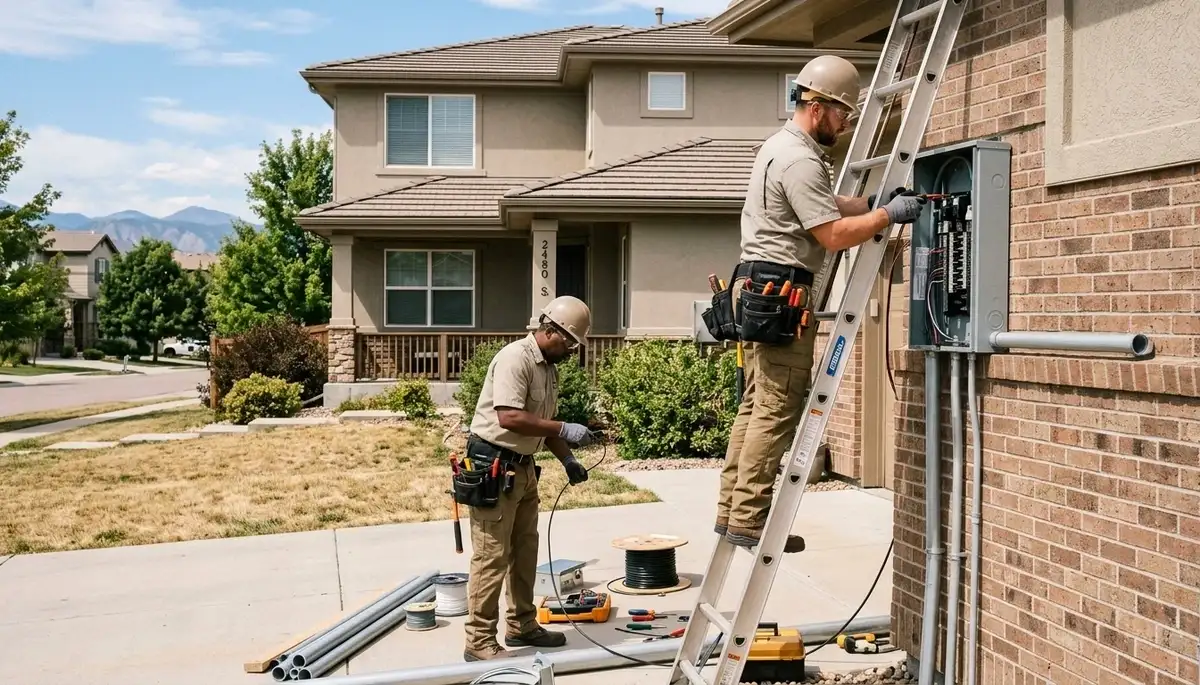Electrician services in Littleton, Colorado for residential and commercial electrical needs