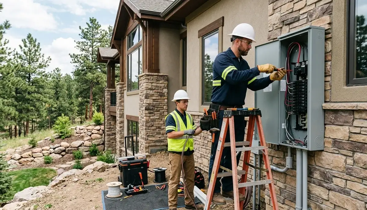 Electrician services in Littleton, CO for residential and commercial electrical needs