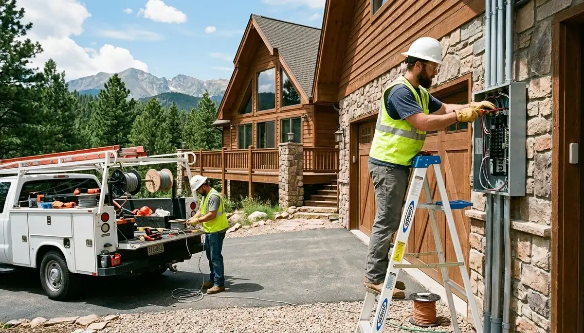 Electrician services for homes and businesses in Littleton, CO