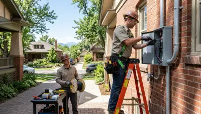 Electrician services in Littleton, CO by a professional electrical contractor