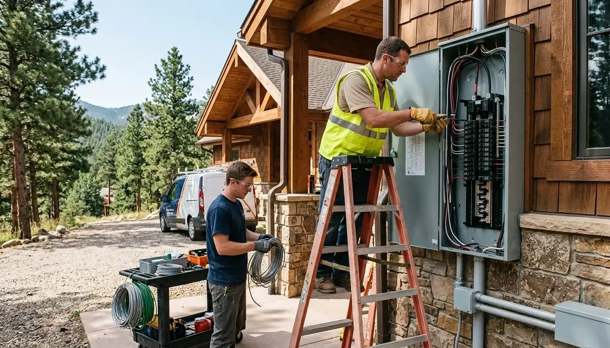 Professional electrician services in Littleton, CO for residential and commercial electrical needs