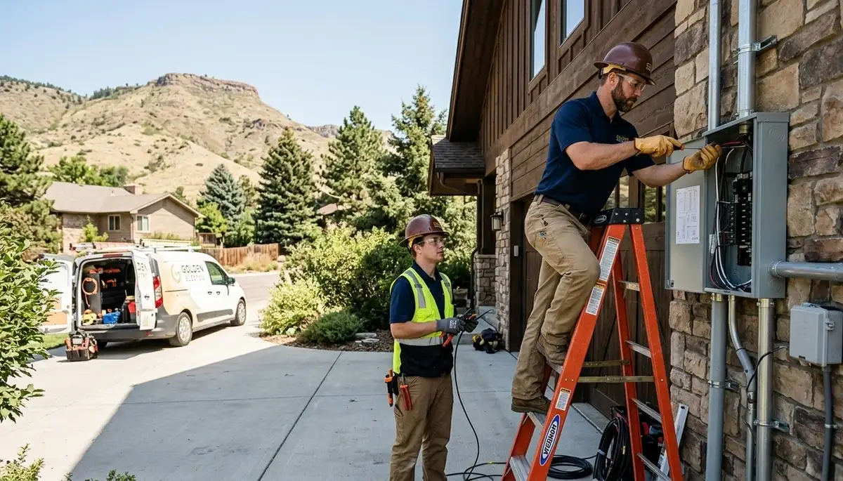 Electrician services in Littleton, CO for residential and commercial electrical needs