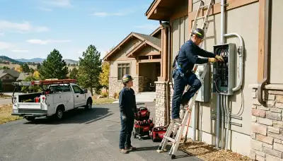 Electrician services for homes and businesses in Littleton, Colorado