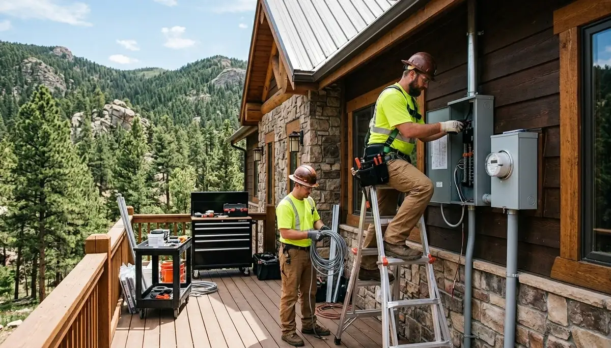 Littleton, Colorado electrician providing professional residential electrical services