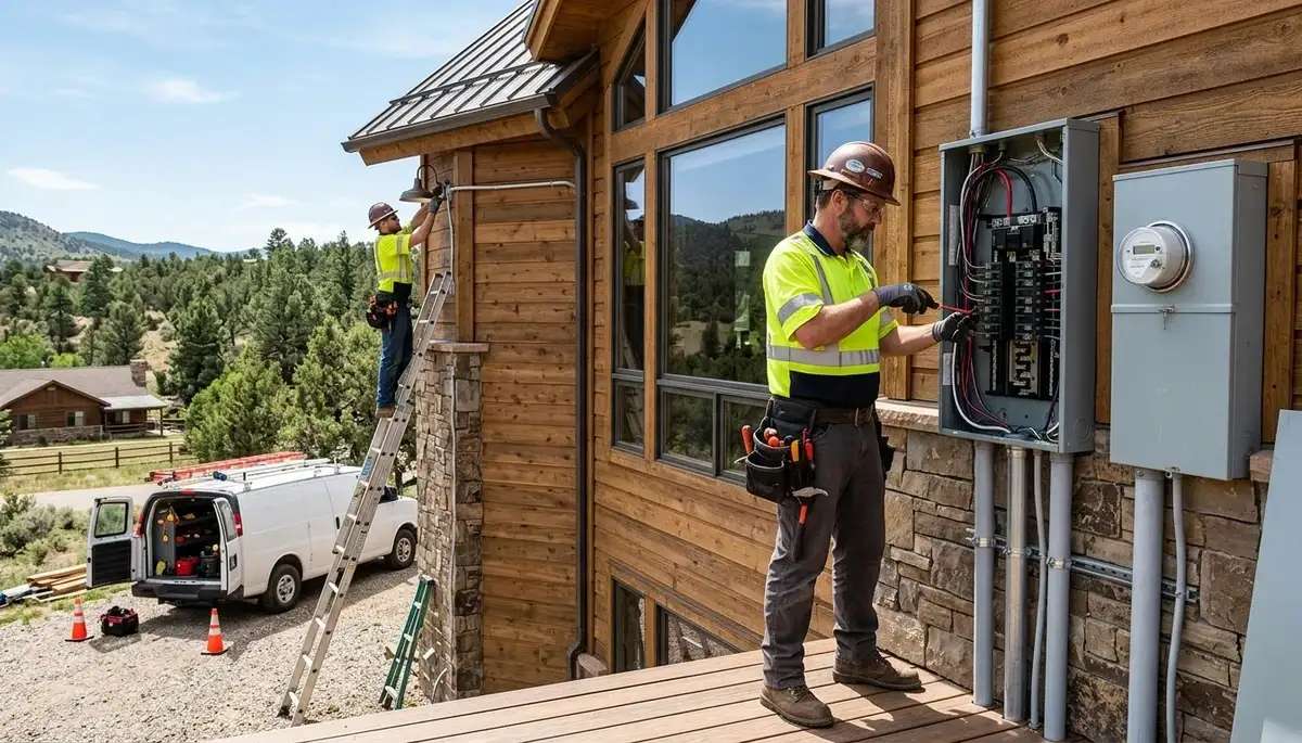 Electrician services in Littleton, Colorado for residential and commercial electrical needs