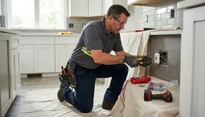 GFC outlet installation and testing by a licensed electrician in Littleton, CO