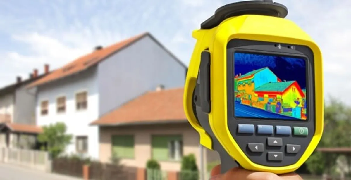 home energy audit service performing exterior thermal inspection to identify energy loss in Littleton, CO