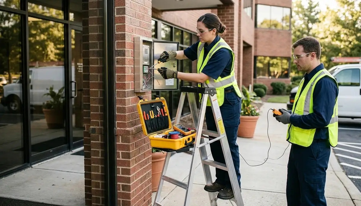 Intercom system installation and service for a Littleton, CO home by On Call Electrical