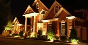 landscape lighting installation services enhancing residential exterior lighting in Littleton, CO