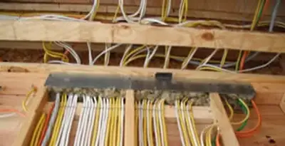 new construction wiring services with organized electrical rough-in performed by licensed electricians in Littleton, CO