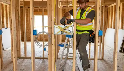 Littleton, CO electrician installing new construction wiring, electrical panels, and circuits for homes