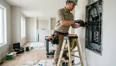 Residential electrician servicing Littleton, CO homes with electrical panel and grounding upgrades
