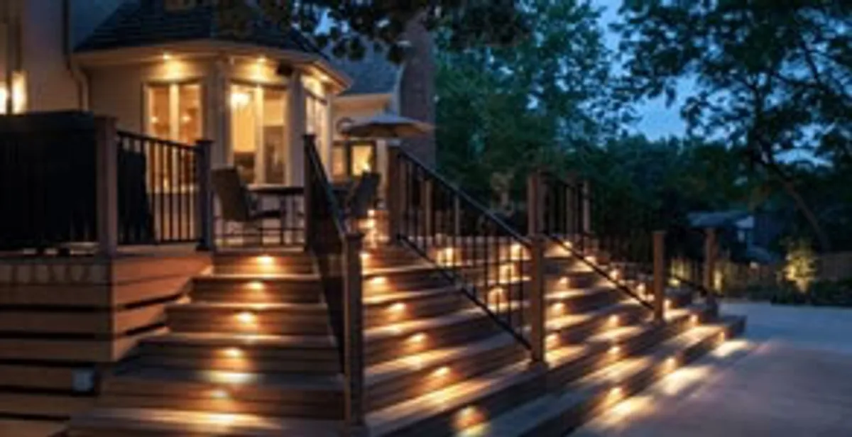 Residential electrician installing outdoor lighting for home safety in Littleton, CO