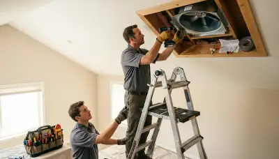 Whole house fan installation for Littleton, Colorado homes by On Call Electrical
